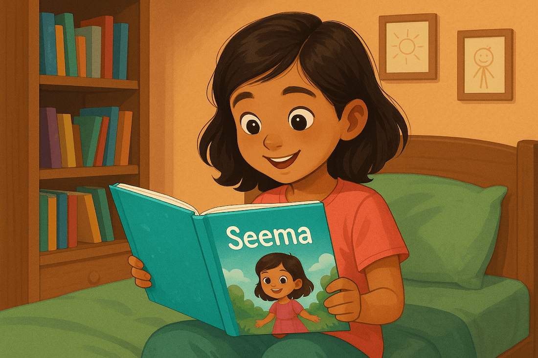 Buy customized storybook for kids online in India - Oh! My Name personalized books