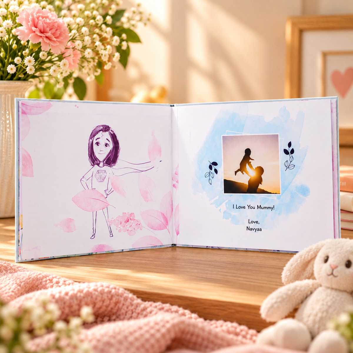 Love You Mom — Personalised Book from Child
