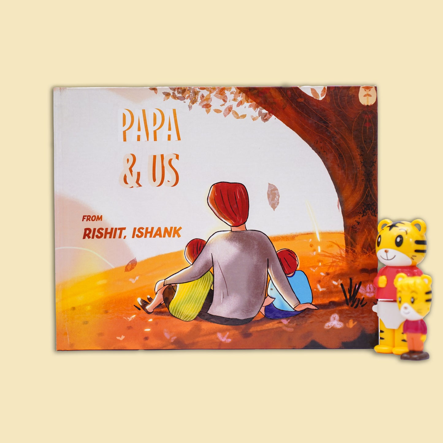 I LOVE DADDY/ Happy Father's Day Personalized Children's Book
