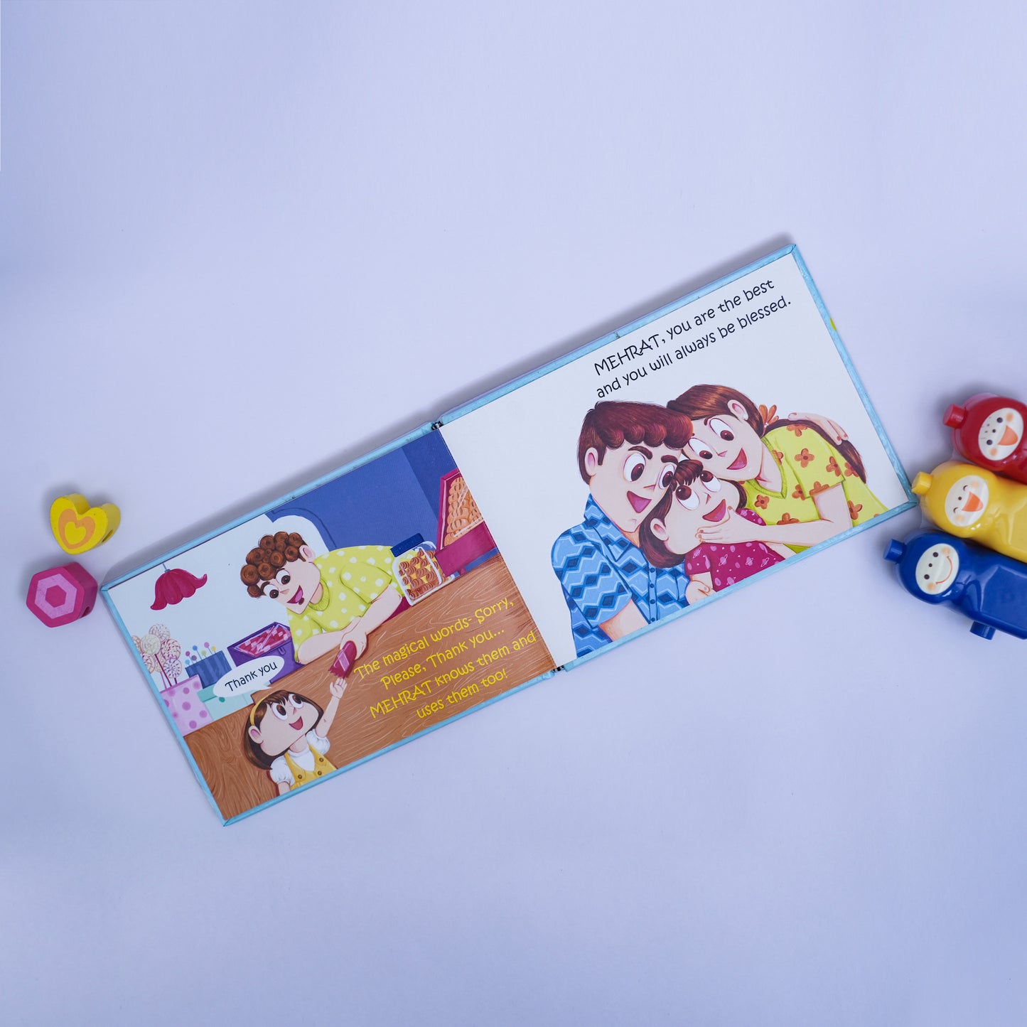 GOOD HABITS - Personalized Children's Board Book