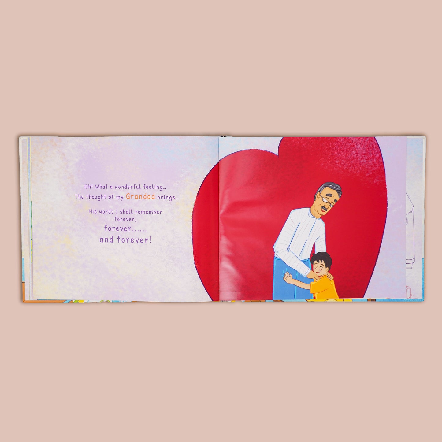 I Love You GrandPa - From Grandchild's Name - Personalized Chidren's Book