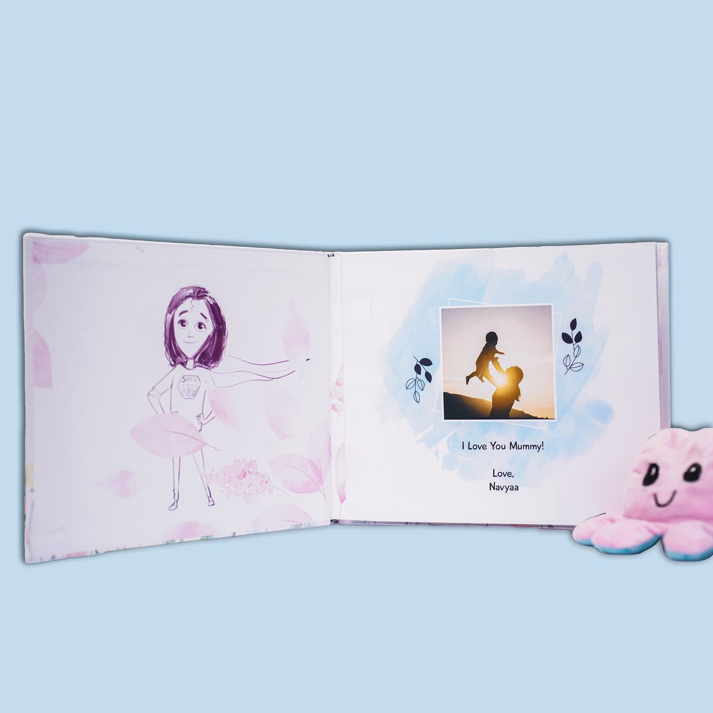 Love You Mom - Personalized Book for upto 2 children