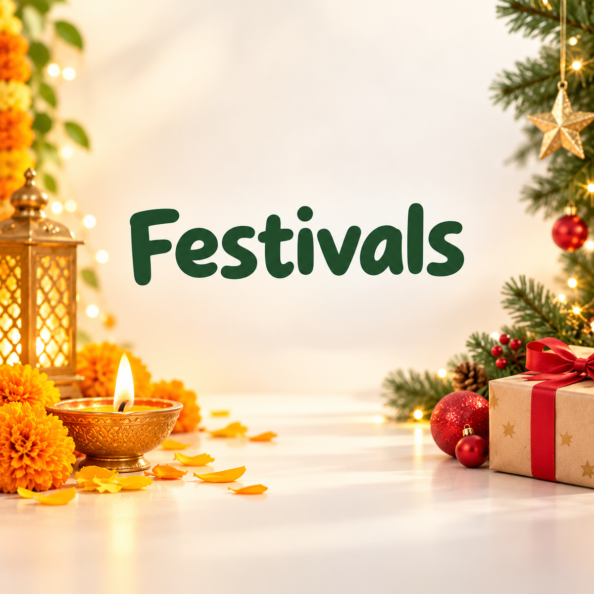 Personalised Festival Books — Christmas & Diwali