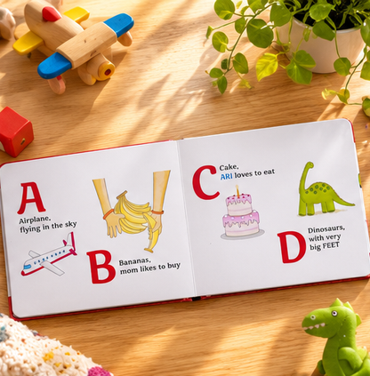 Alphabets — Personalised Children's Board Book