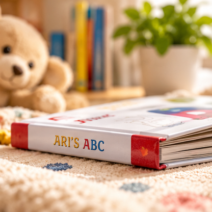 Alphabets — Personalised Children's Board Book