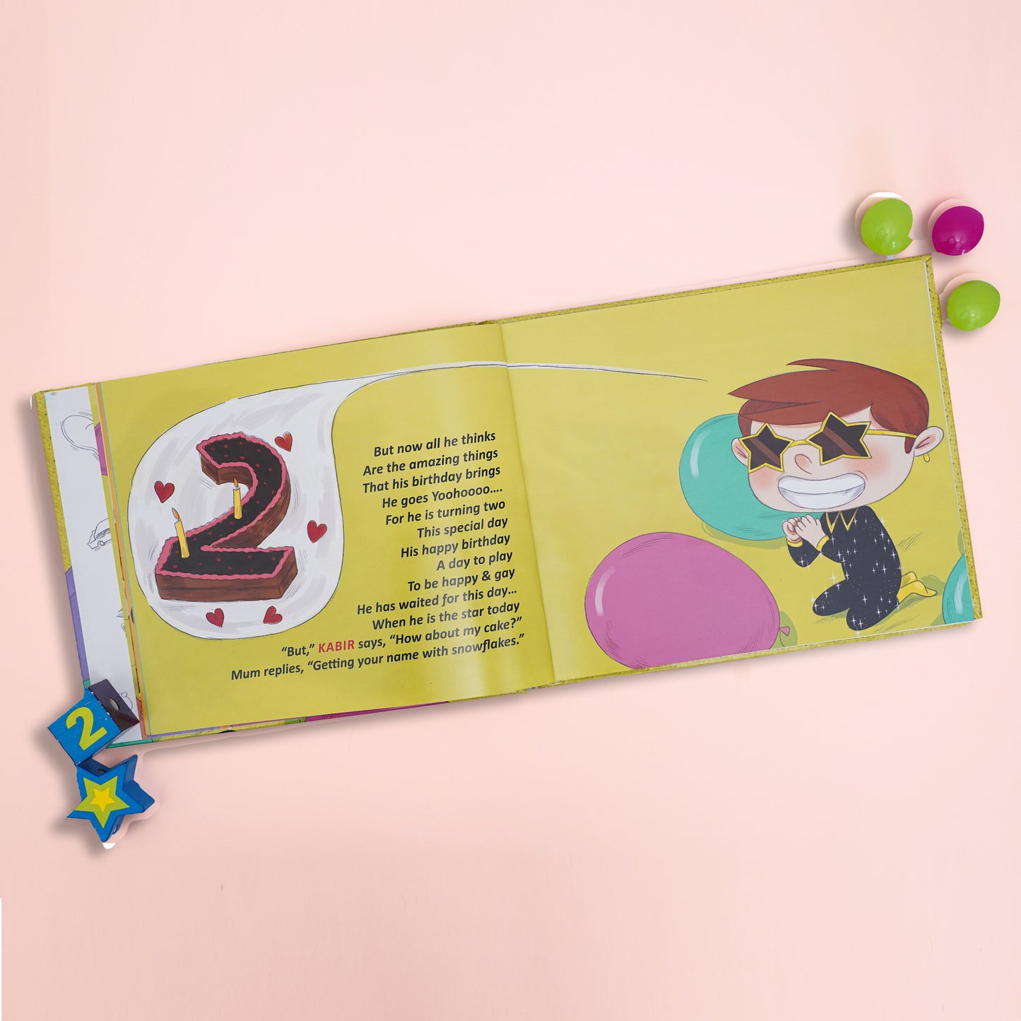 Happy 2nd Birthday - Personalized Children's Book