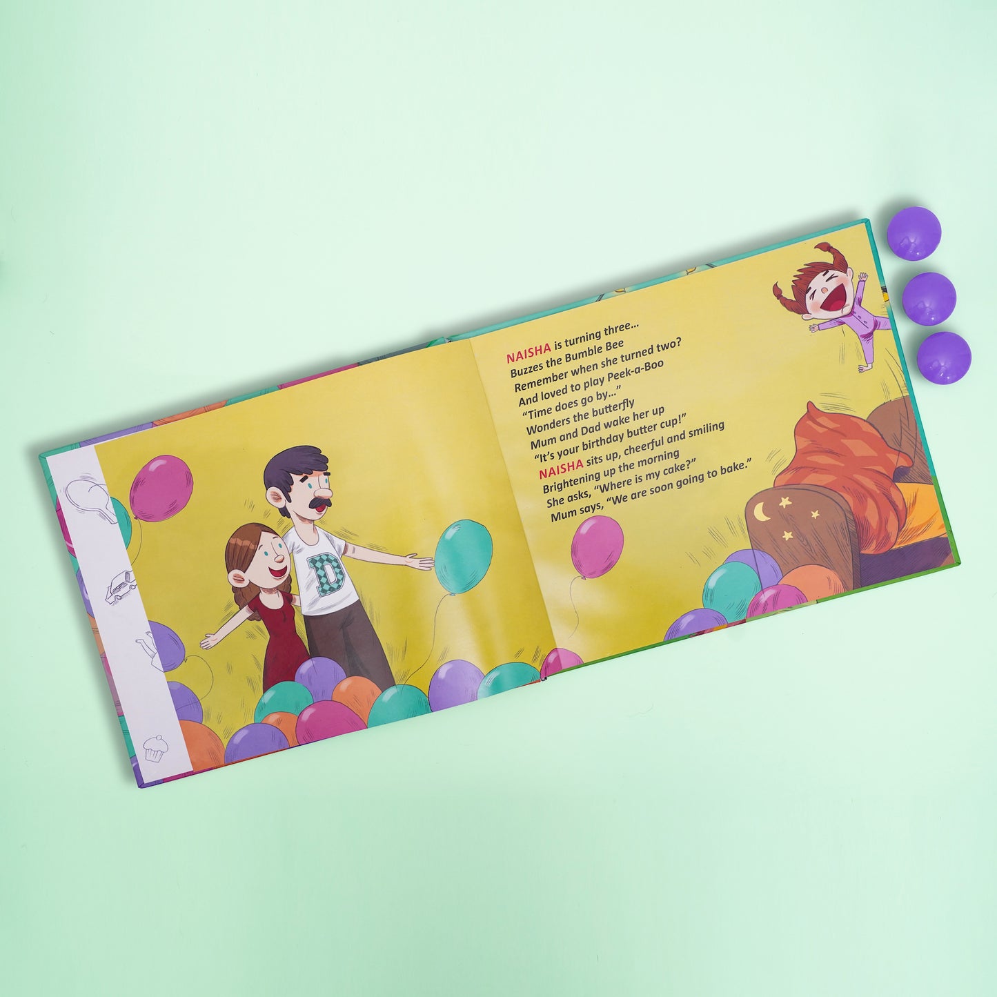 Happy 3rd Birthday - Personalized Children's Book