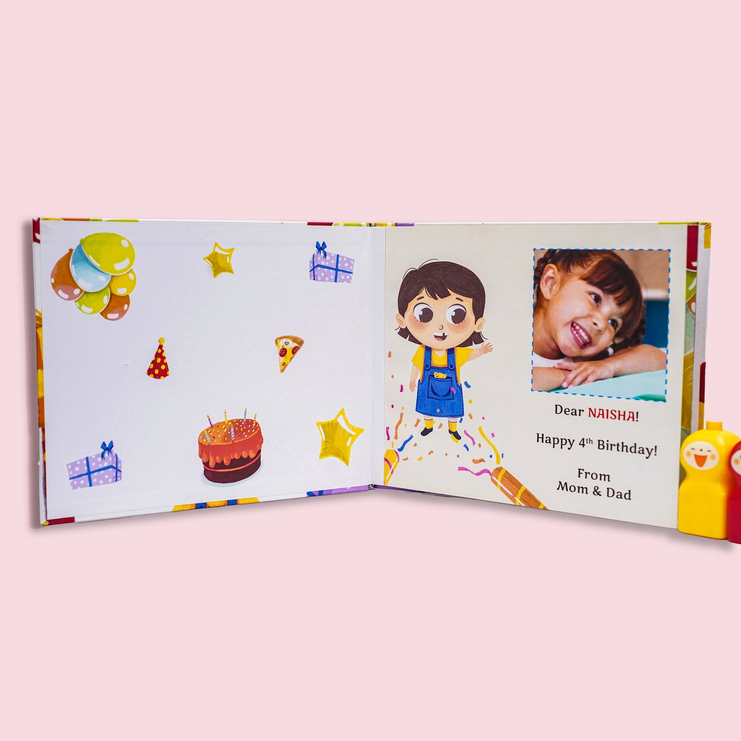 Happy 4th Birthday - Personalized Children's Book