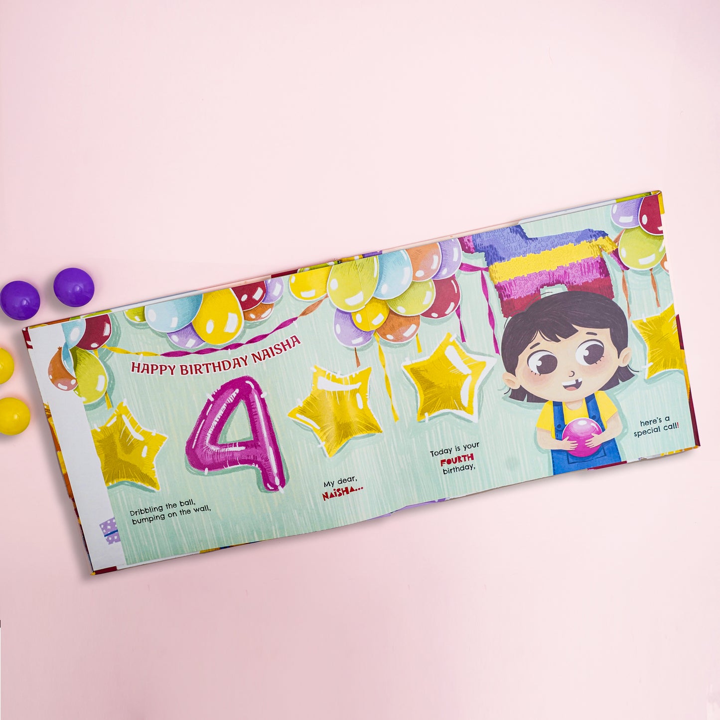 Happy 4th Birthday - Personalized Children's Book