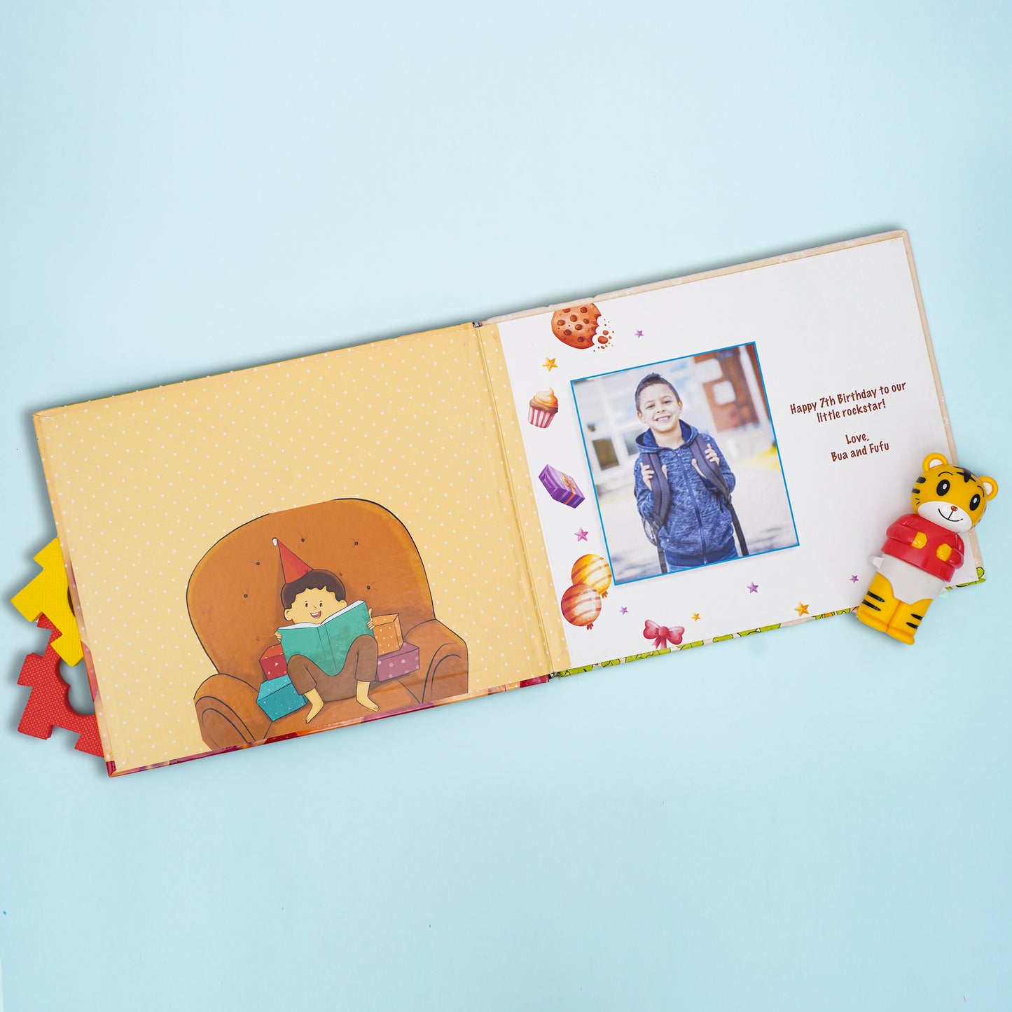 Happy 7th Birthday - Personalized Children's Book