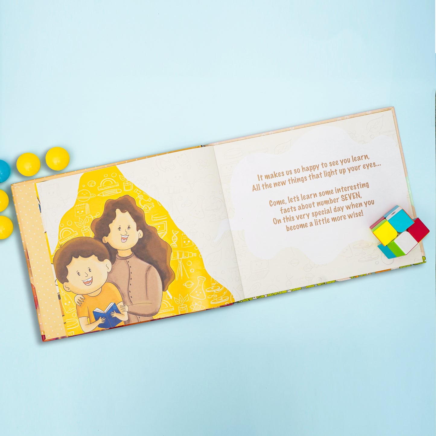 Happy 7th Birthday - Personalized Children's Book