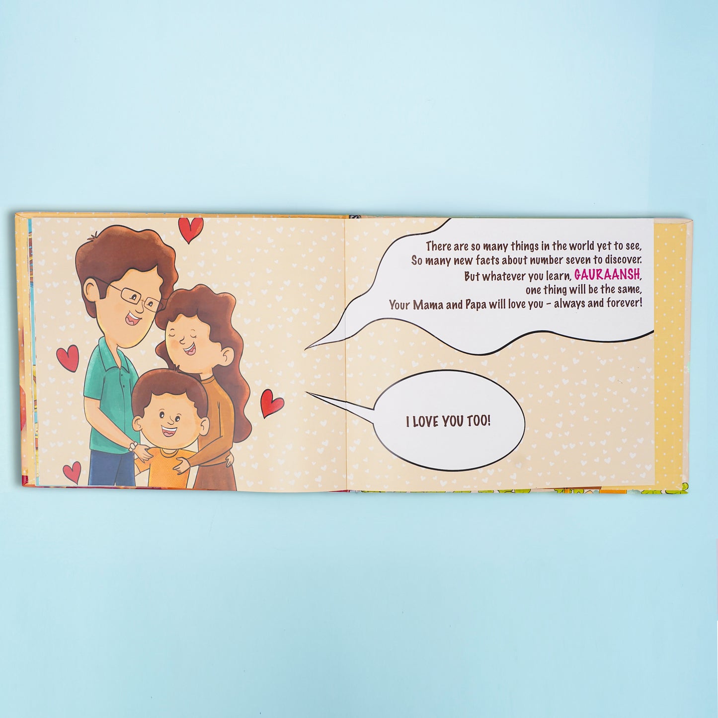 Happy 7th Birthday - Personalized Children's Book