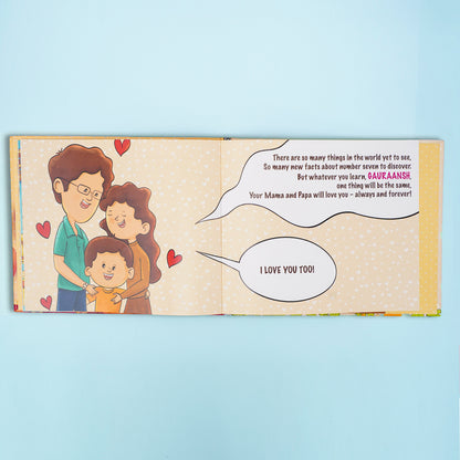 Happy 7th Birthday - Personalized Children's Book