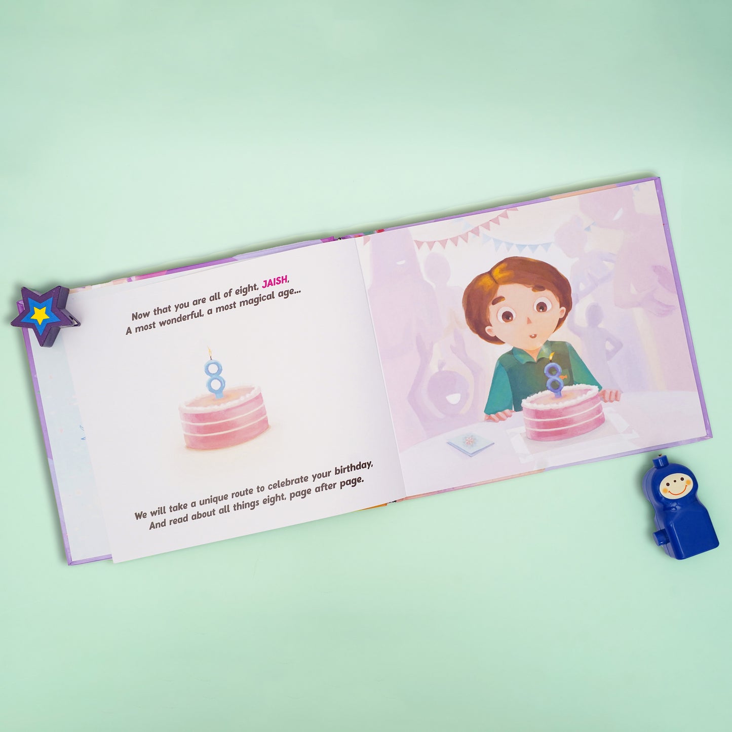 Happy 8th Birthday - Personalized Children's Book