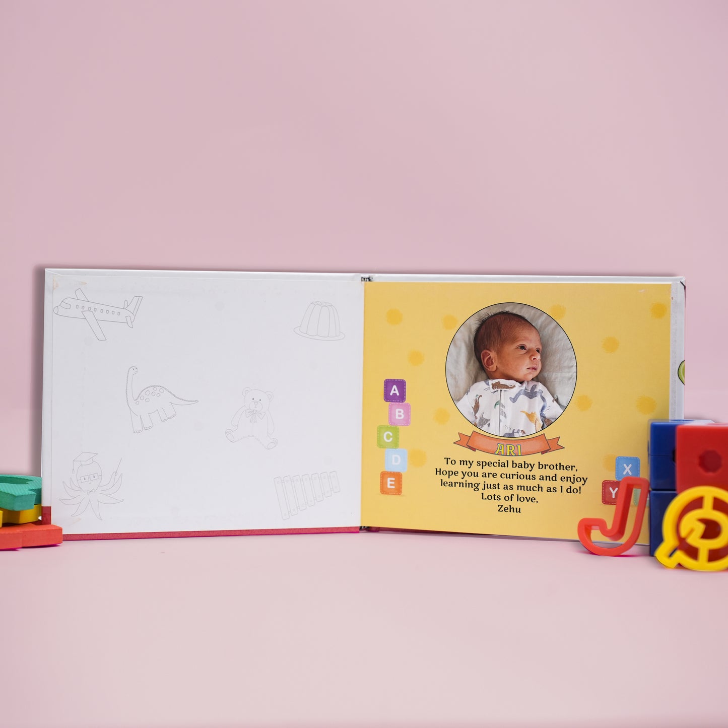 ABC- Personalized Children's Board Book