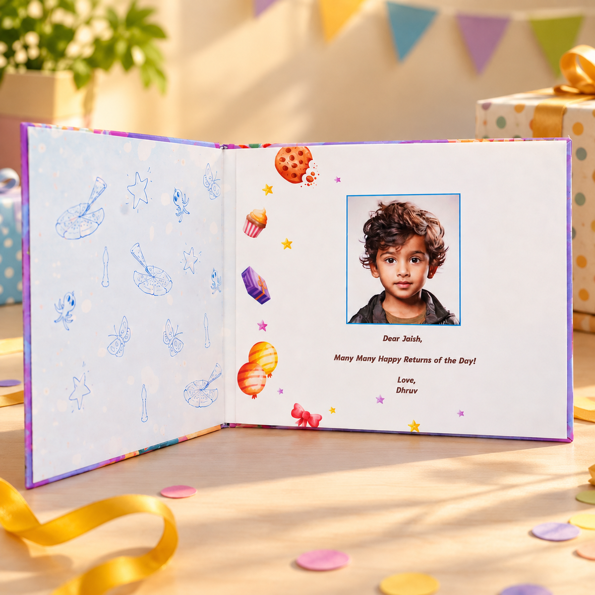 Happy 8th Birthday — Personalised Children's Book