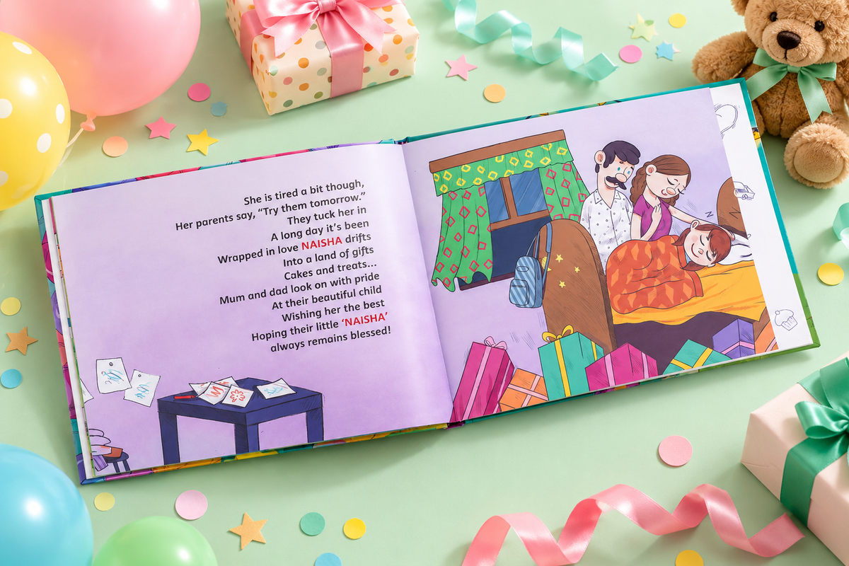 Happy 3rd Birthday — Personalised Children's Book