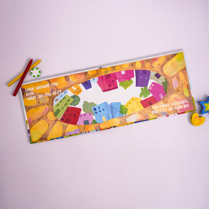 COLOURS - Personalized Children’s Board Book