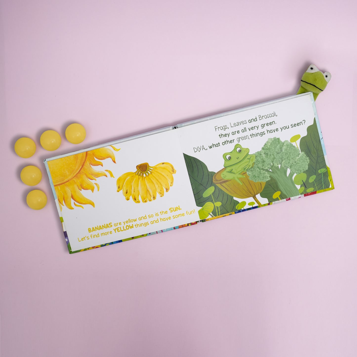 COLOURS - Personalized Children’s Board Book
