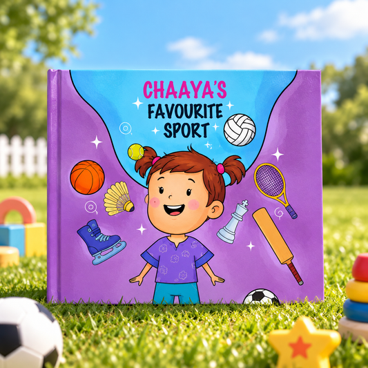 Sports — Personalised Children's Book