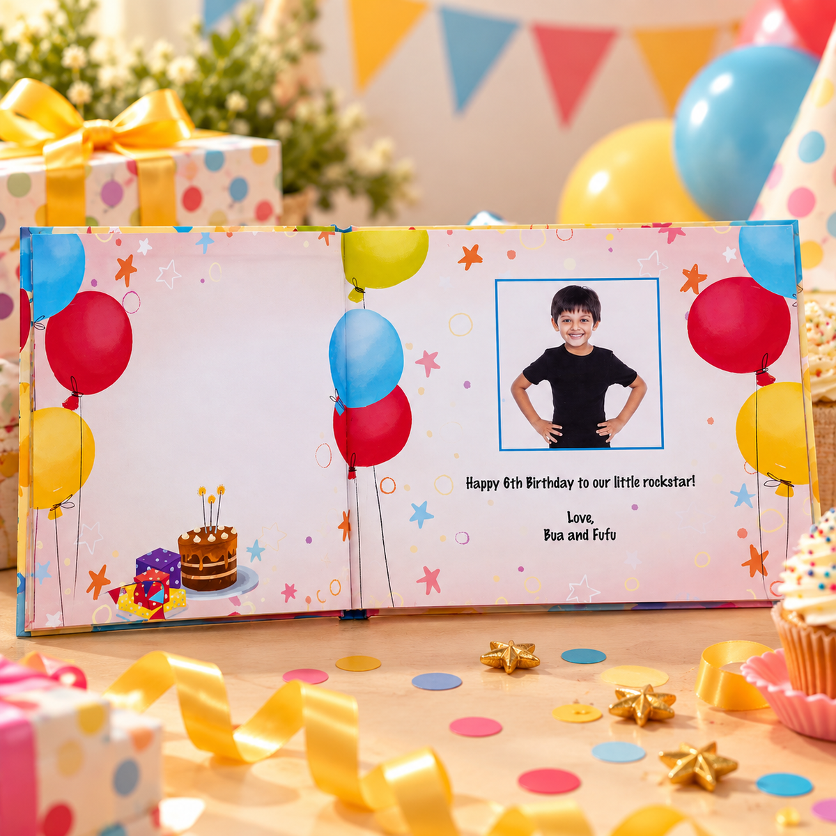 Happy 6th Birthday — Personalised Children's Book