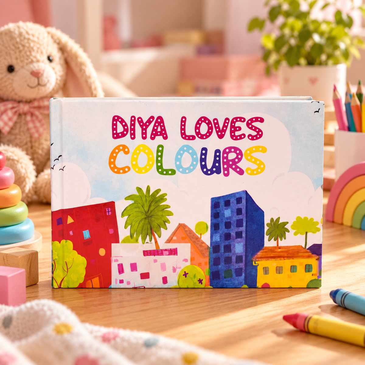 Colours — Personalised Children's Board Book