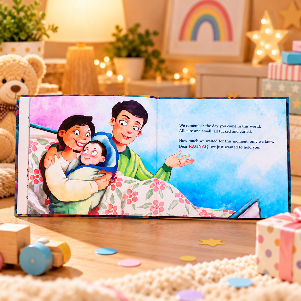 Happy 1st Birthday — Personalised Children's Book