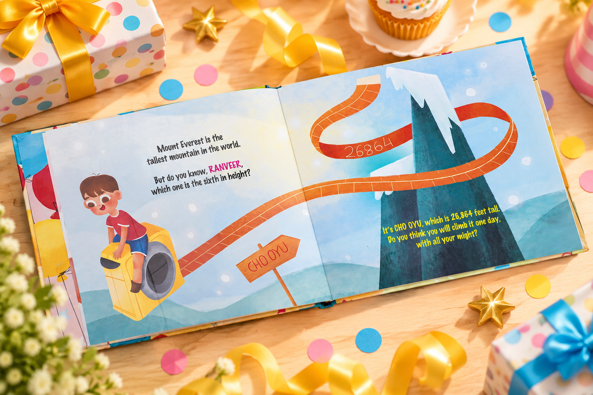 Happy 6th Birthday — Personalised Children's Book