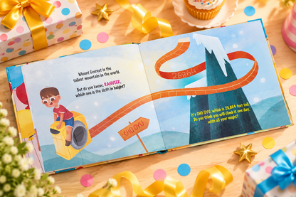 Happy 6th Birthday — Personalised Children's Book