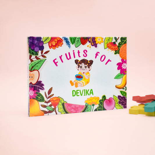FRUITS - Personalized Children’s BoardBook