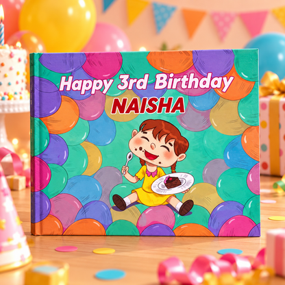 Happy 3rd Birthday — Personalised Children's Book