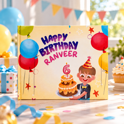 Happy 6th Birthday — Personalised Children's Book