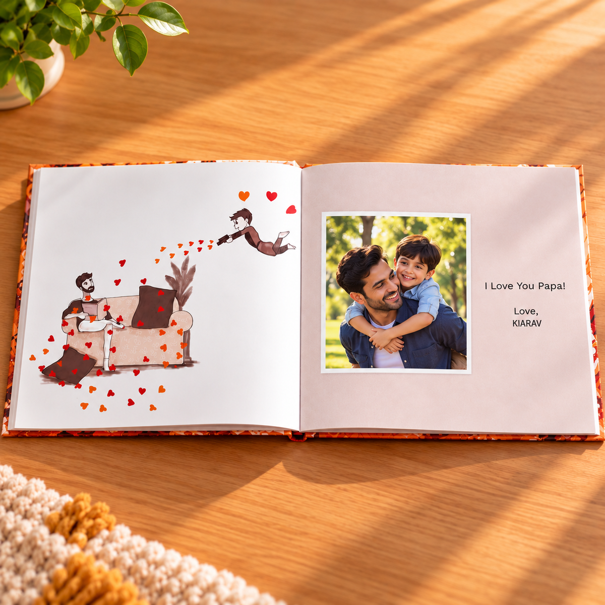 I Love Daddy — Personalised Father's Day Book