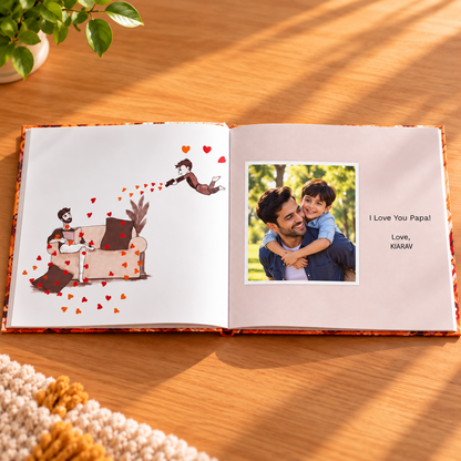 I Love Daddy — Personalised Father's Day Book