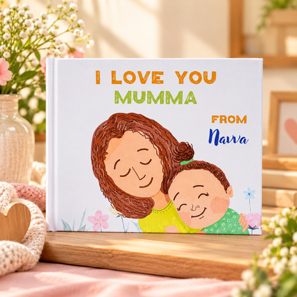 Love You Mom — Personalised Book from Child