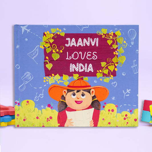 TRAVEL IN INDIA - Personalized Children's Book