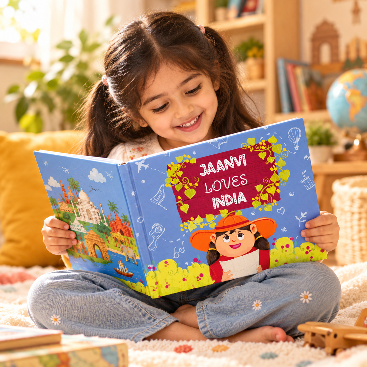 Travel in India — Personalised Children's Book