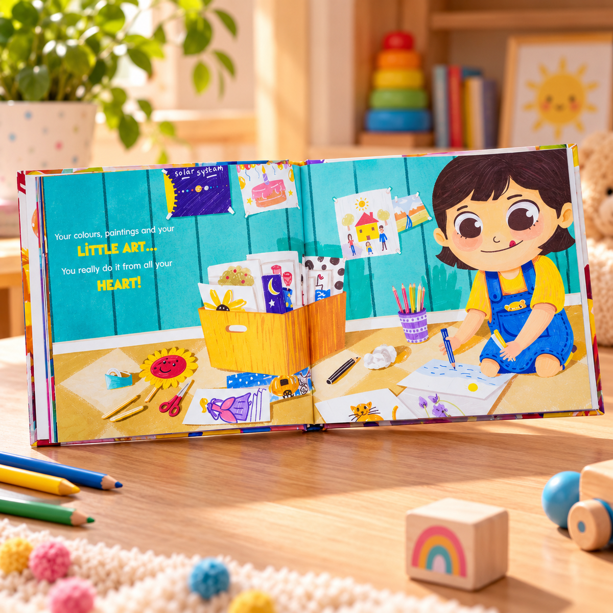 Happy 4th Birthday — Personalised Children's Book