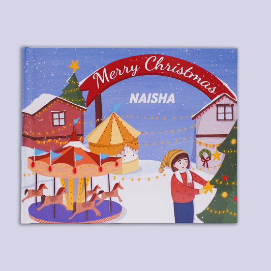 "Merry Christmas" Personalized Children's Book
