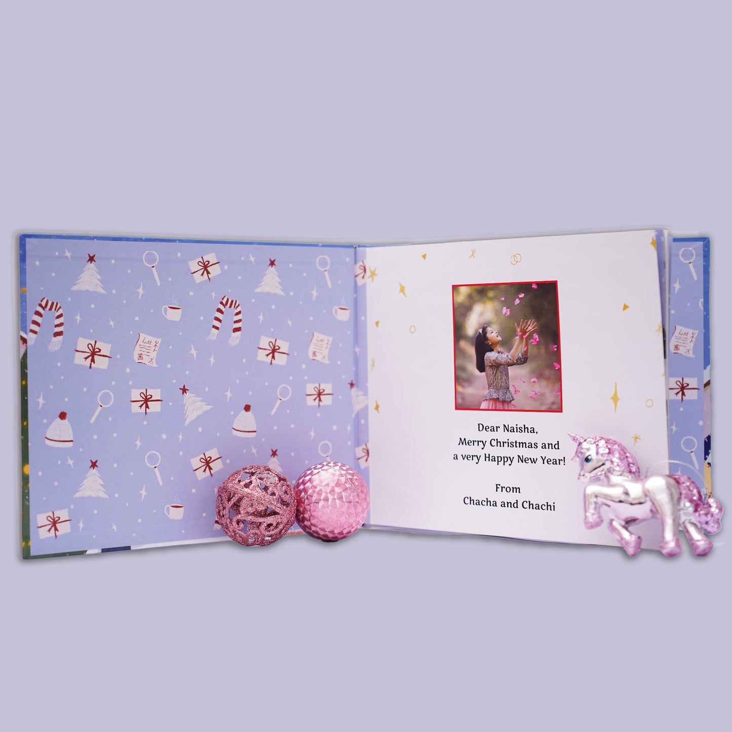 "Merry Christmas" Personalized Children's Book