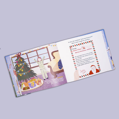 "Merry Christmas" Personalized Children's Book