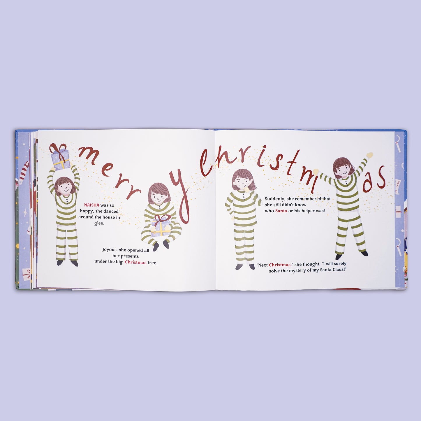 "Merry Christmas" Personalized Children's Book
