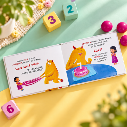 Numbers — Personalised Children's Board Book