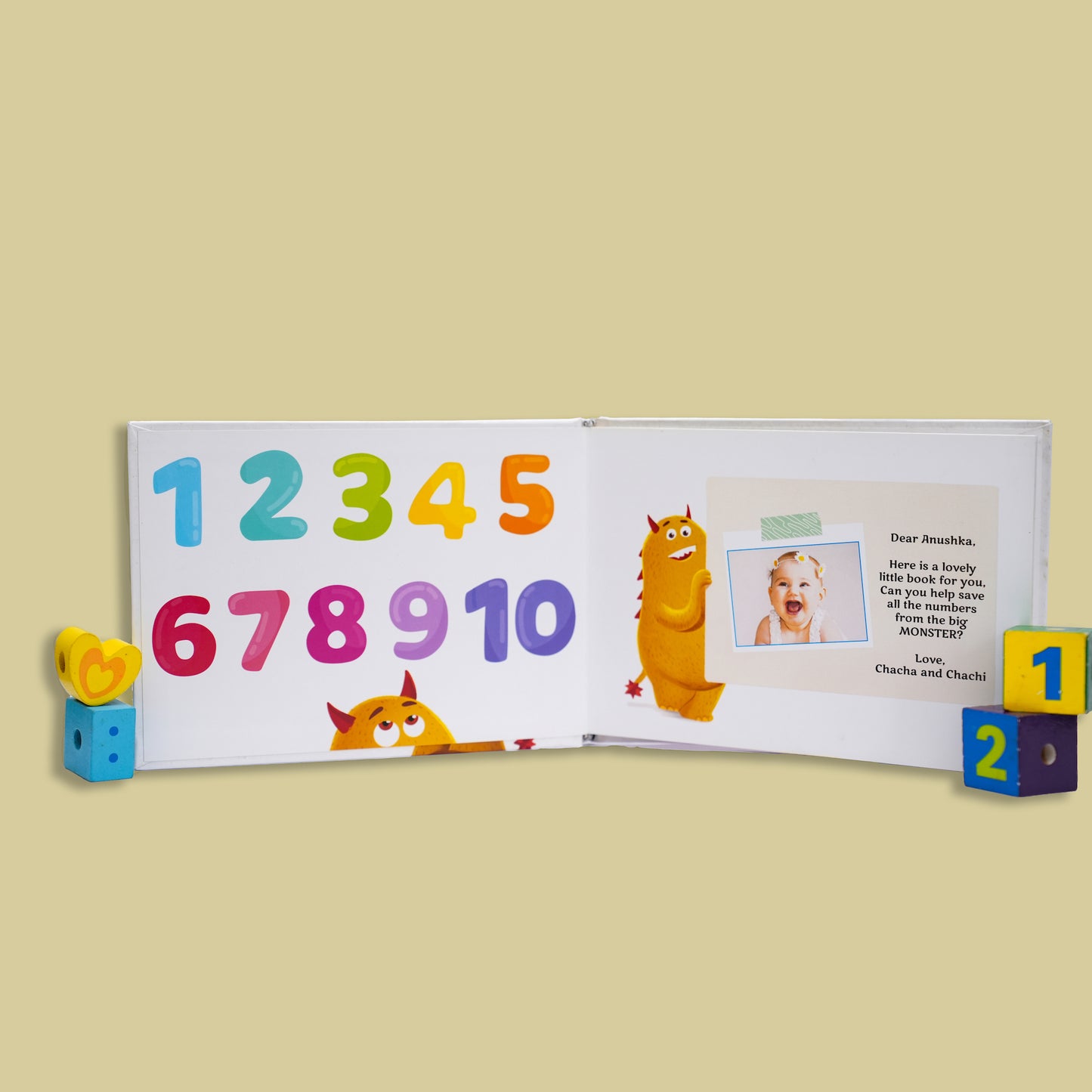 Numbers Counting- Personalized BoardBook