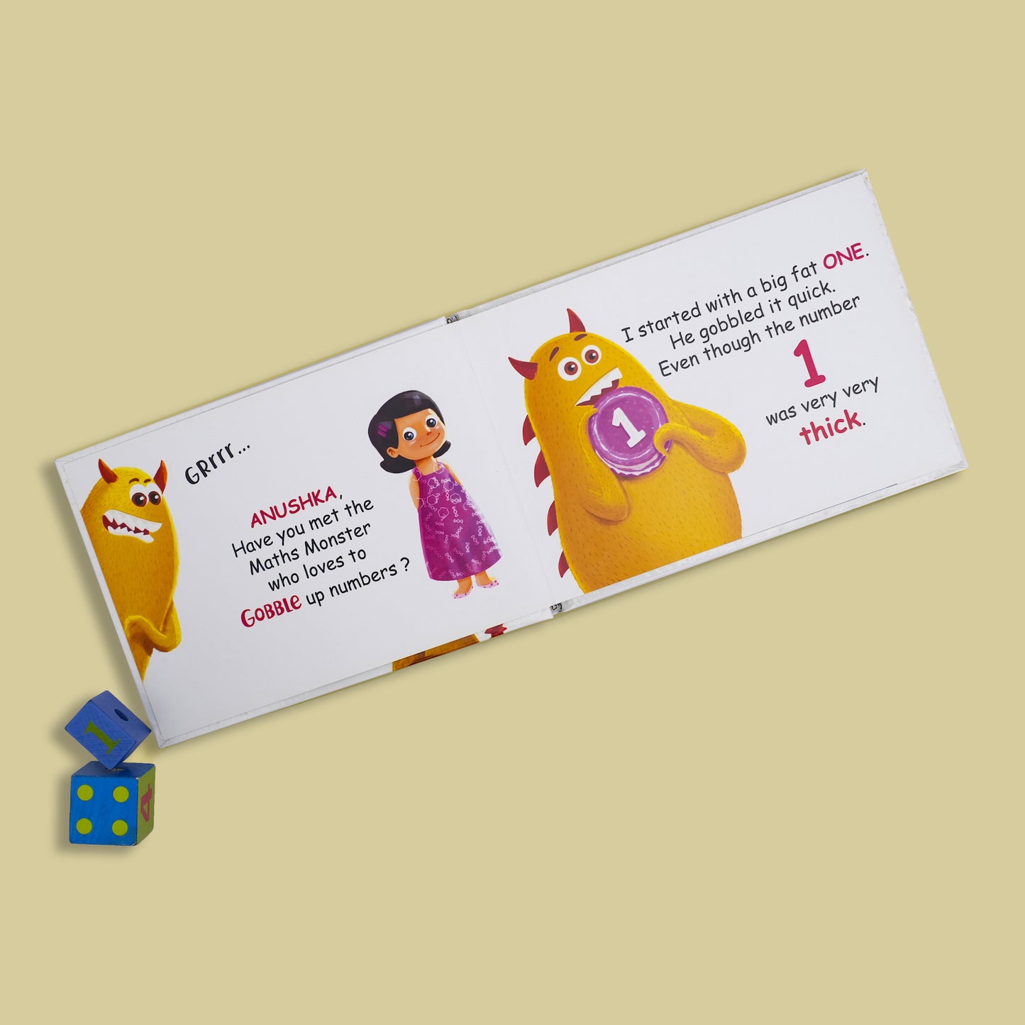 Numbers Counting- Personalized BoardBook