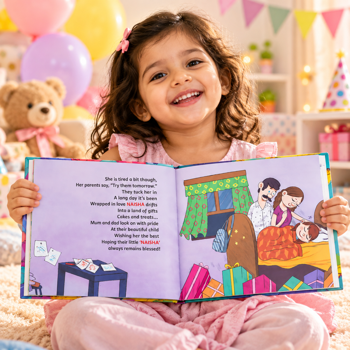 Happy 3rd Birthday — Personalised Children's Book