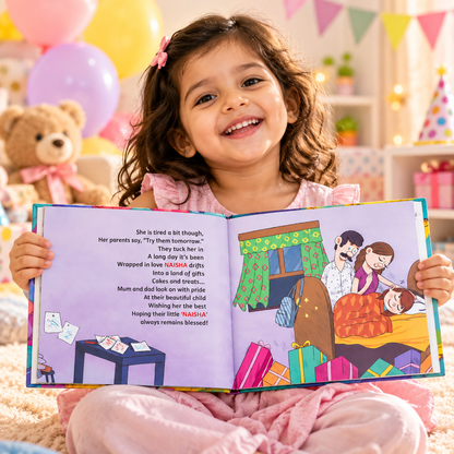 Happy 3rd Birthday — Personalised Children's Book