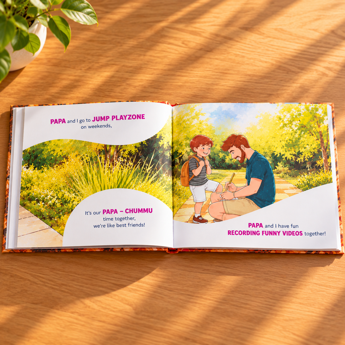 I Love Daddy — Personalised Father's Day Book