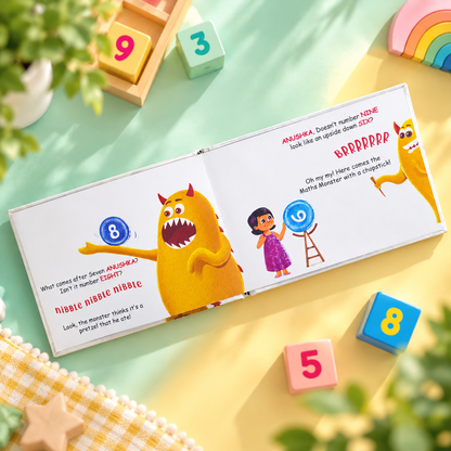 Numbers — Personalised Children's Board Book