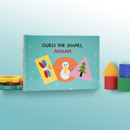 SHAPES - Personalized Board Book